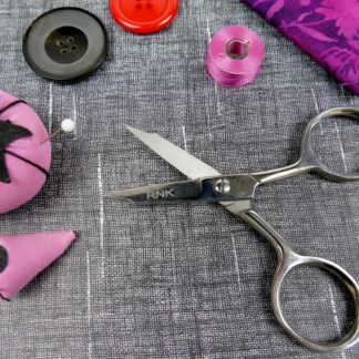 RNK Precision Micro-Serrated, Straight-Tip Trimming Scissor
