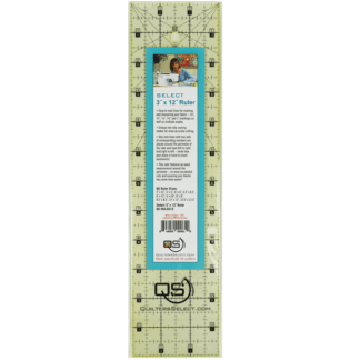 Quilters Select 3" x 12" Non-Slip Ruler