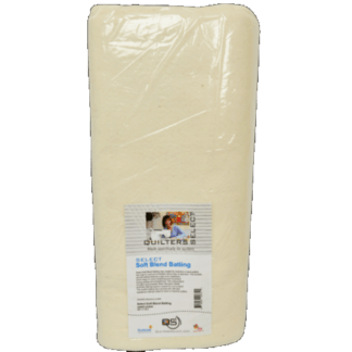 Quilters Select Soft Blend Batting 93" x 116" - Queen Cut