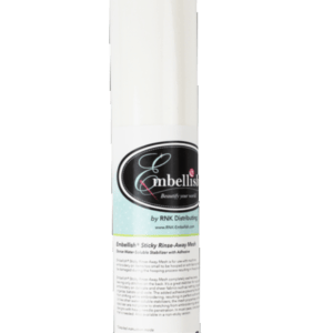 Embellish Sticky Rinse-Away Mesh  15" x 10 yds
