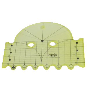 4"& 2" QS MACHINE QUILT RULER