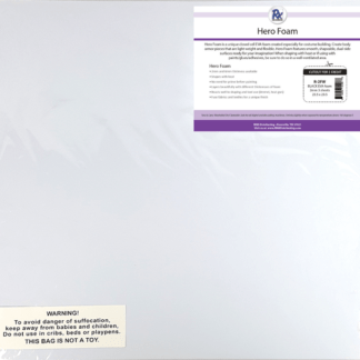 WHITE CREATIVE FOAM- EVA 2MM - 3 sheets per pkg ~23.5" x 23.5"