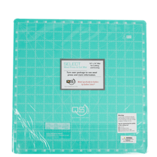 14" x 14" Cutting Mat on one side & Wool Pad on the other side