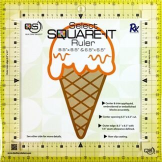 QS SQUARE IT RULER 8.5"