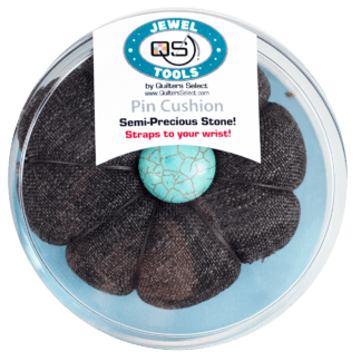 Quilters Select Pin Cushion - Turquoise