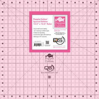 QS Poppie Cotton Special Edition Ruler 12.5×12.5