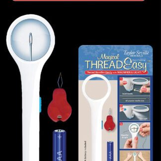Taylor Seville Magical Thread Easy Needle Threader with magnifier and LED light!
