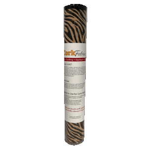 Cork Zebra 18"x 25" Roll