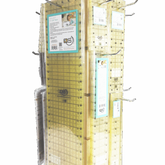 Counter Top Spinner Rack - Quilters Select Rulers & Rotary Cutters